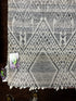 Erm 5.3x7.6 Grey Looped Ball Handwoven Durrie Rug | Banana Manor Rug Factory Outlet