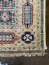 Eva Longoria 9x12 Light Blue and Beige Hand-Knotted Oushak Rug | Banana Manor Rug Factory Outlet