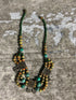 Farida Green and Silver Handmade Moroccan Choker | Banana Manor Rug Company