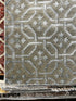 Felicity 7.9x10 Green and Grey Hand-Knotted Tibetan Rug | Banana Manor Rug Factory Outlet