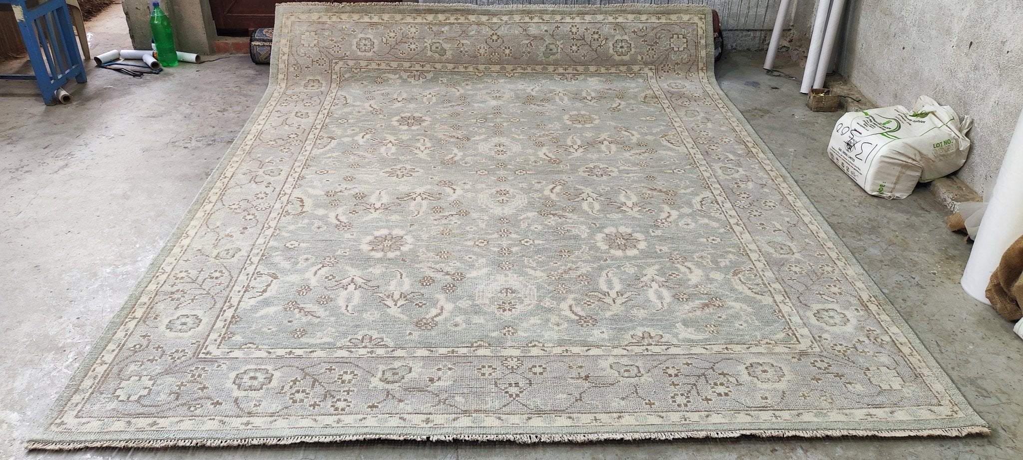 Fernanda 8x10 Pastel Oushak | Banana Manor Rug Factory Outlet