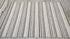 Flash Thompson Handwoven Ivory and Brown Striped Durrie Rug 5.6x7.6 | Banana Manor Rug Company
