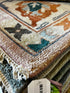 Fllippa 10x14 Light Pink & Ivory Oushak | Banana Manor Rug Factory Outlet