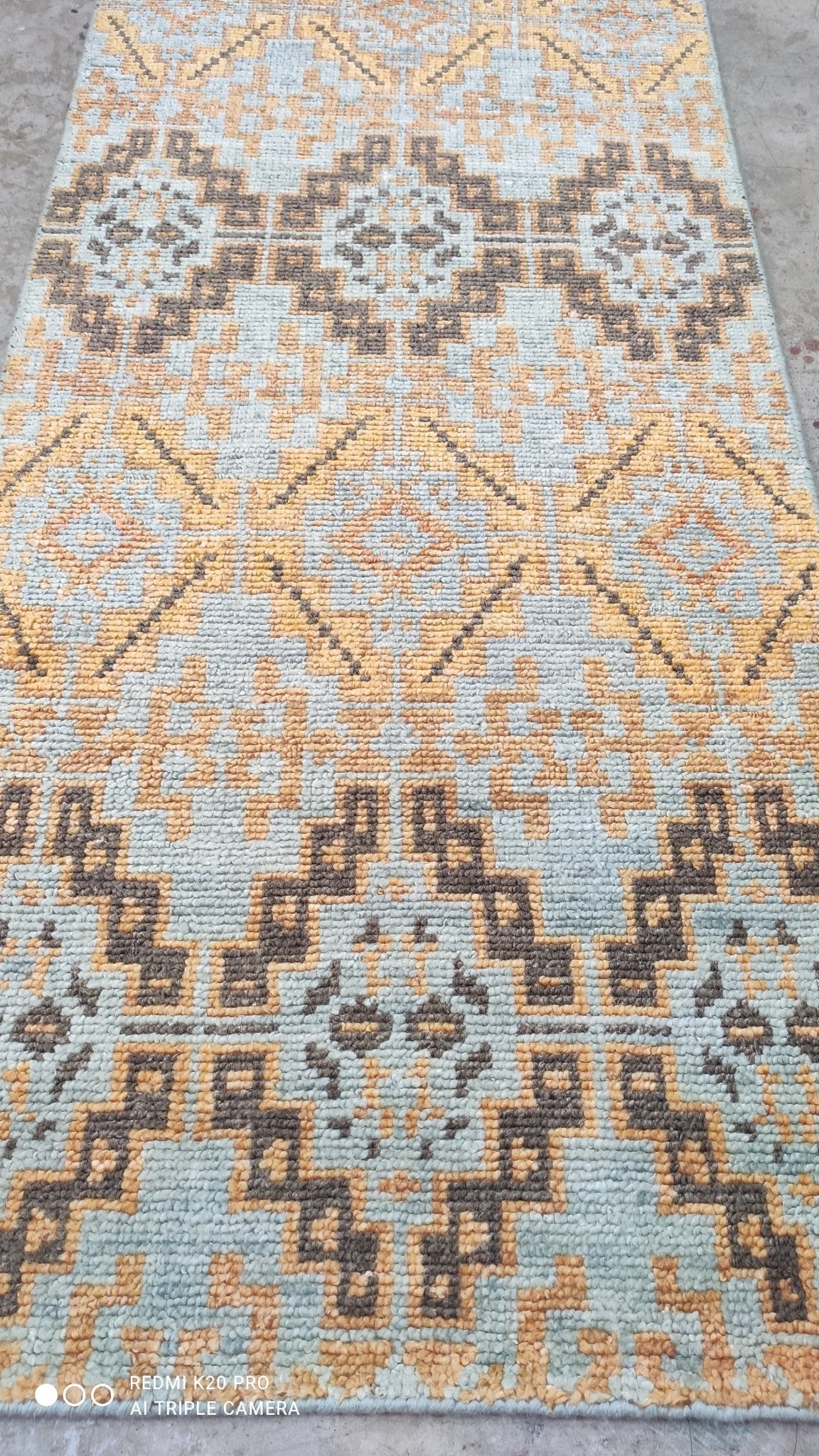 Frank Dux 2.6x7 Hand-knotted Carpet | Banana Manor Rug Company