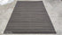 Freddie the Frog 8x10.3 Modern Gray Striped Handwoven Durrie Rug | Banana Manor Rug Company
