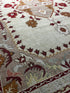 French Market Paloma 10x14 Red and Cream Handwoven Soumak Rug | Banana Manor Rug Company