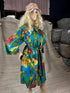 Frida So Fly Turquoise Kimono | Banana Manor Rug Company