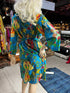 Frida So Fly Turquoise Kimono | Banana Manor Rug Company