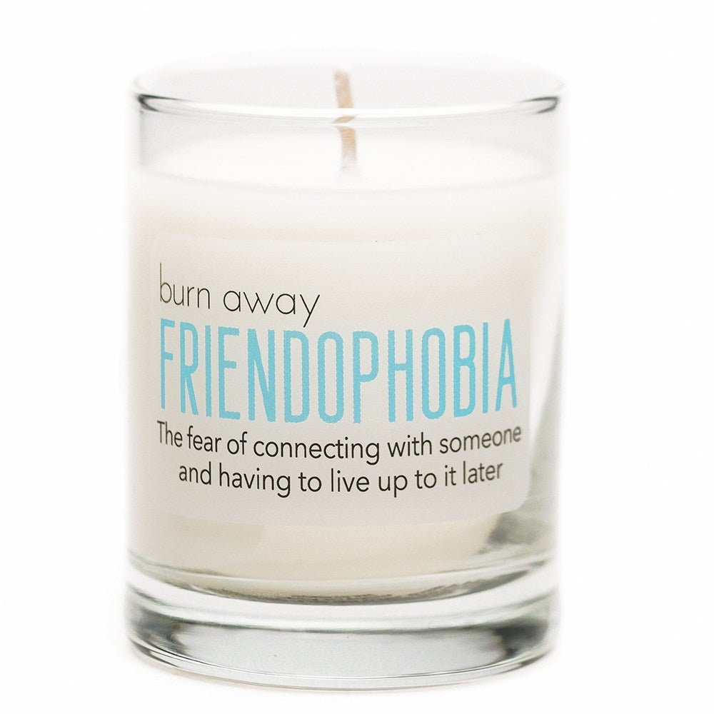 Friendophobia Candle | Banana Manor Rug Company
