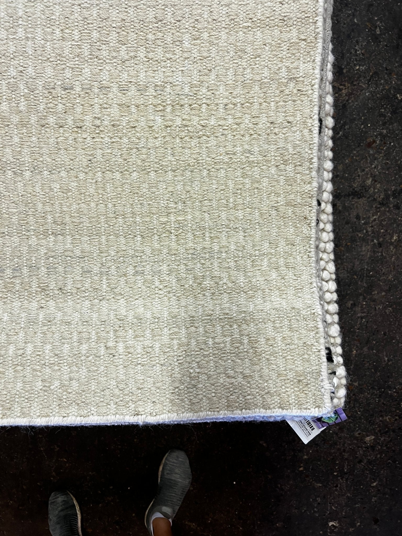 From Dusk till Dawn 7.9x10 Handwoven Durrie | Banana Manor Rug Factory Outlet