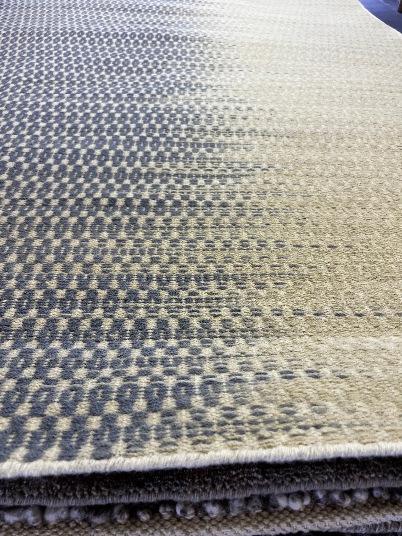 From Dusk till Dawn 7.9x10 Handwoven Durrie | Banana Manor Rug Factory Outlet