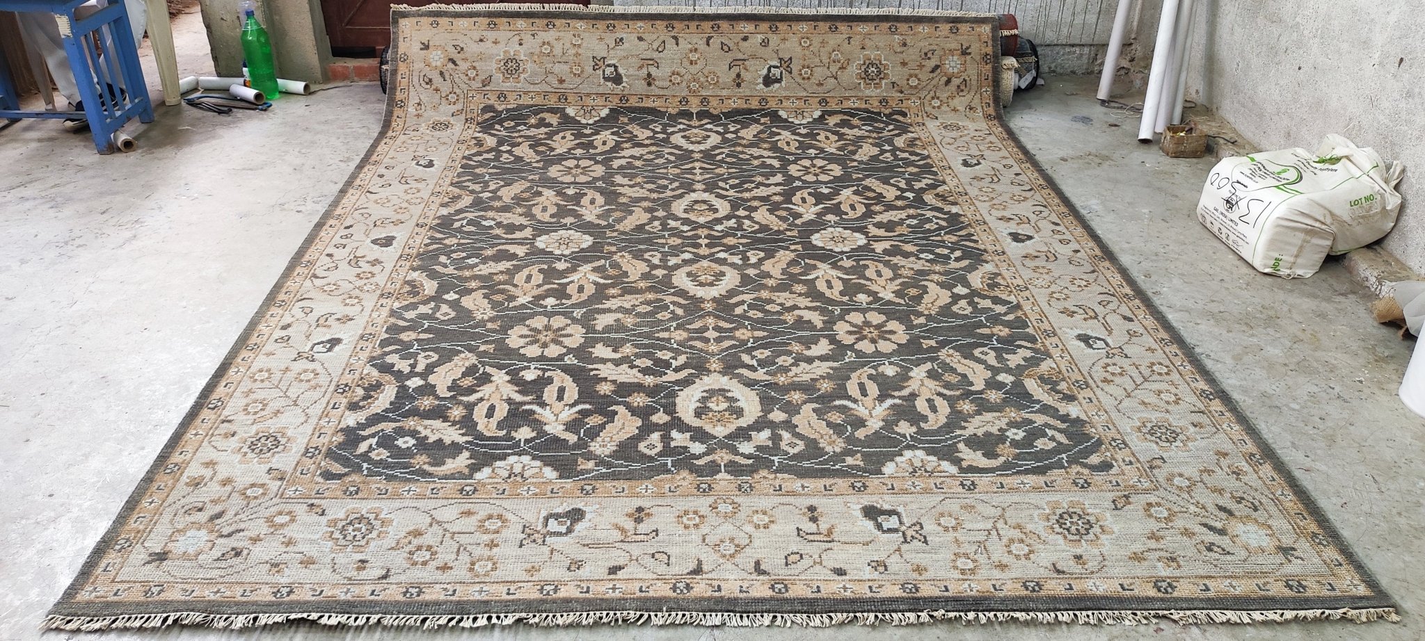 Galilea 8x10 Brown & Tan All Over | Banana Manor Rug Factory Outlet