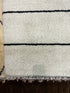 Garth Algar Black and White Striped Hand-Knotted Rugs (Multiple Sizes) | Banana Manor Rug Company