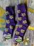 Geaux Tigers Socks | Banana Manor Rug Company