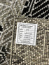 Geena Davis 5.6x8.6 Light Grey Hand-Knotted Abstract Rug | Banana Manor Rug Company