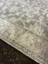 Georgia 2.6x15.6 Hand-Knotted Grey & Silver Turkish Oushak | Banana Manor Rug Factory Outlet