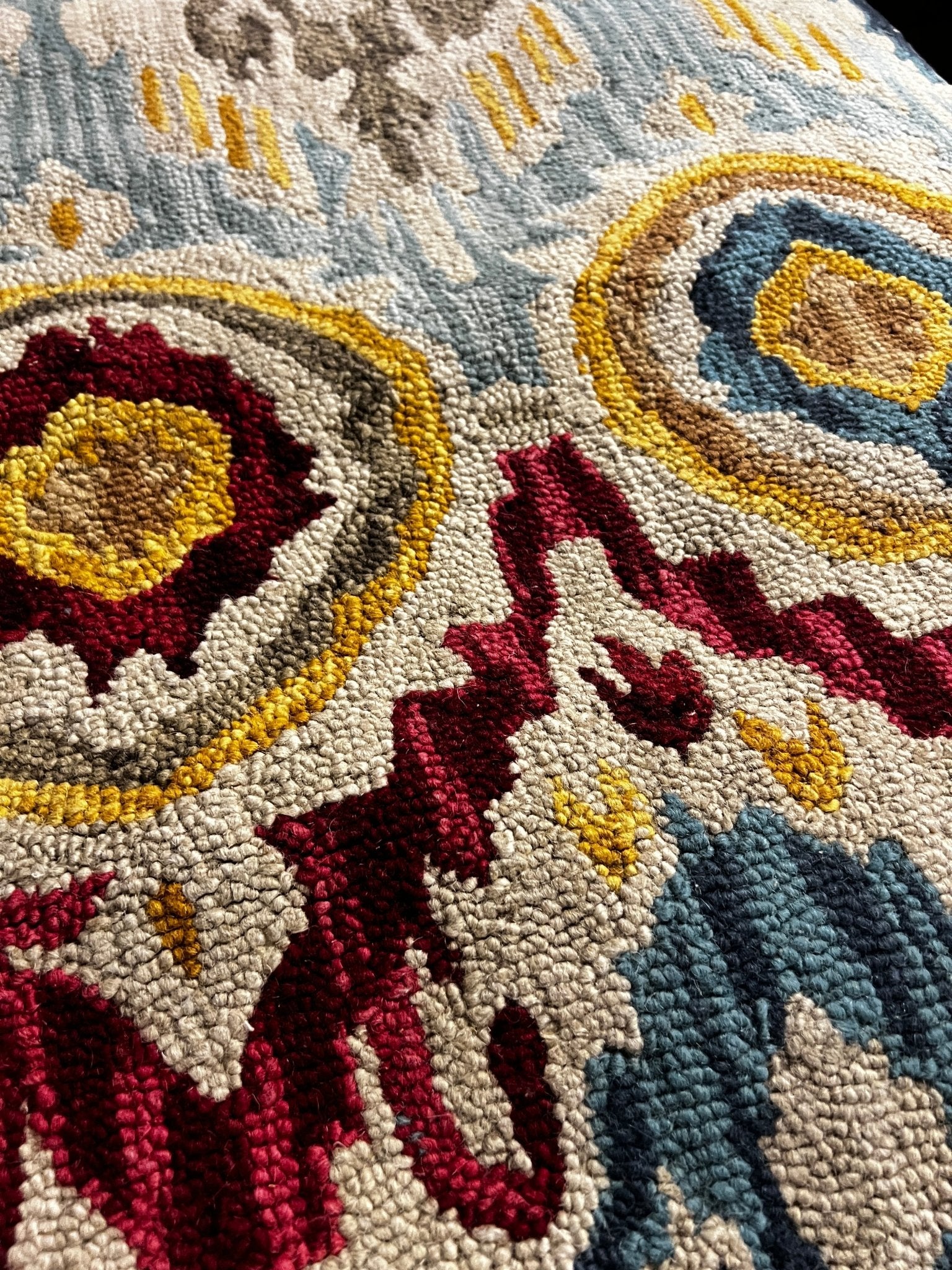 Gil Eavis Hand-Tufted Wool Natural Multi-Colored Runner (Multiple Sizes) | Banana Manor Rug Factory Outlet