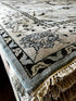 Gila 9x12 Hand-Knotted Light Blue & Beige Oushak | Banana Manor Rug Factory Outlet