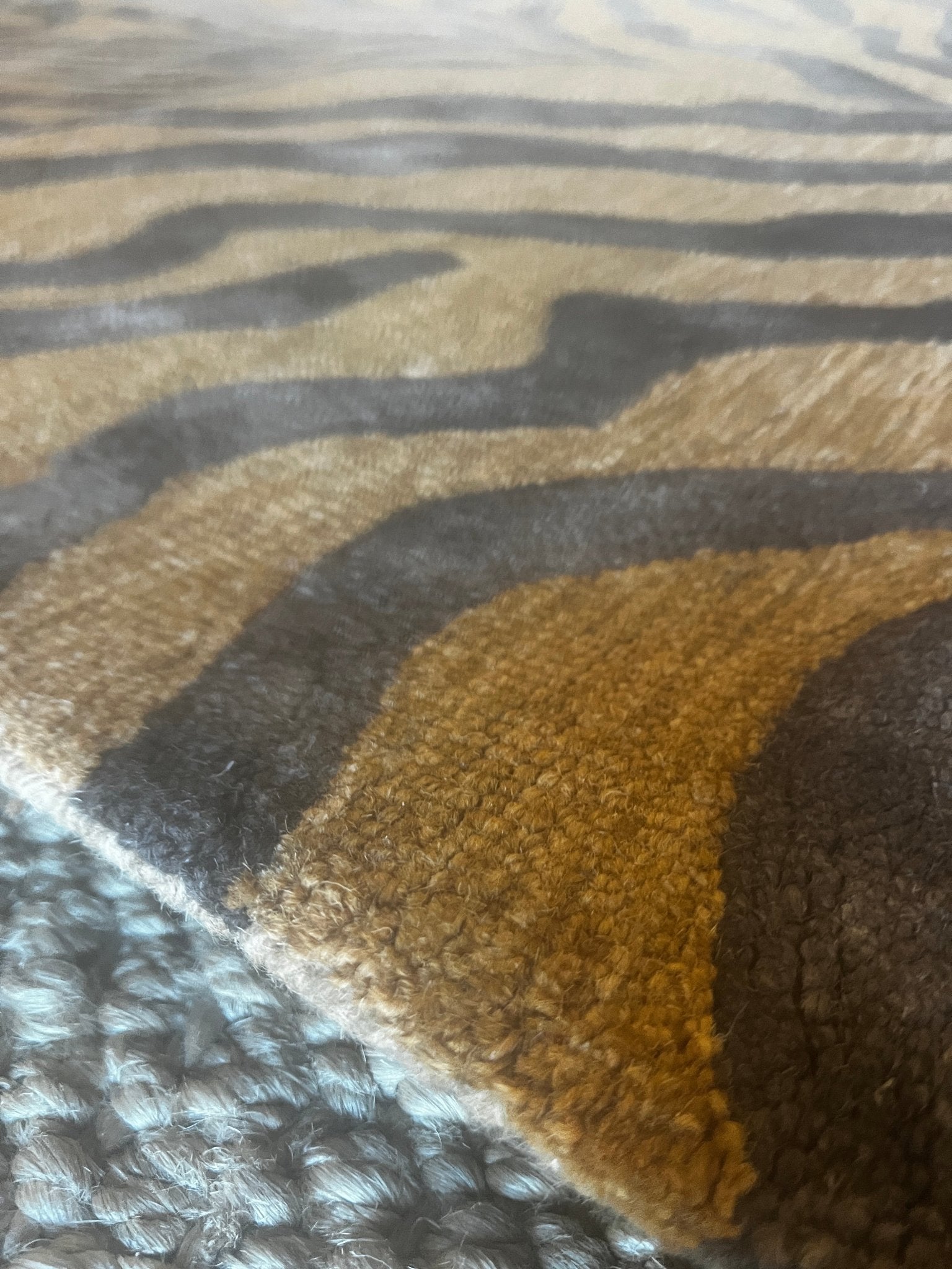 Go Tigres 5x8 Hand-Tufted Gold & Brown Tiger | Banana Manor Rug Factory Outlet