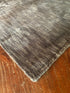 Gray Tiger Loom Knotted Viscose Rug | Banana Manor Rug Company