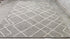 Grey and White Handwoven Modern Durrie Rug (Multiple Sizes) | Banana Manor Rug Company