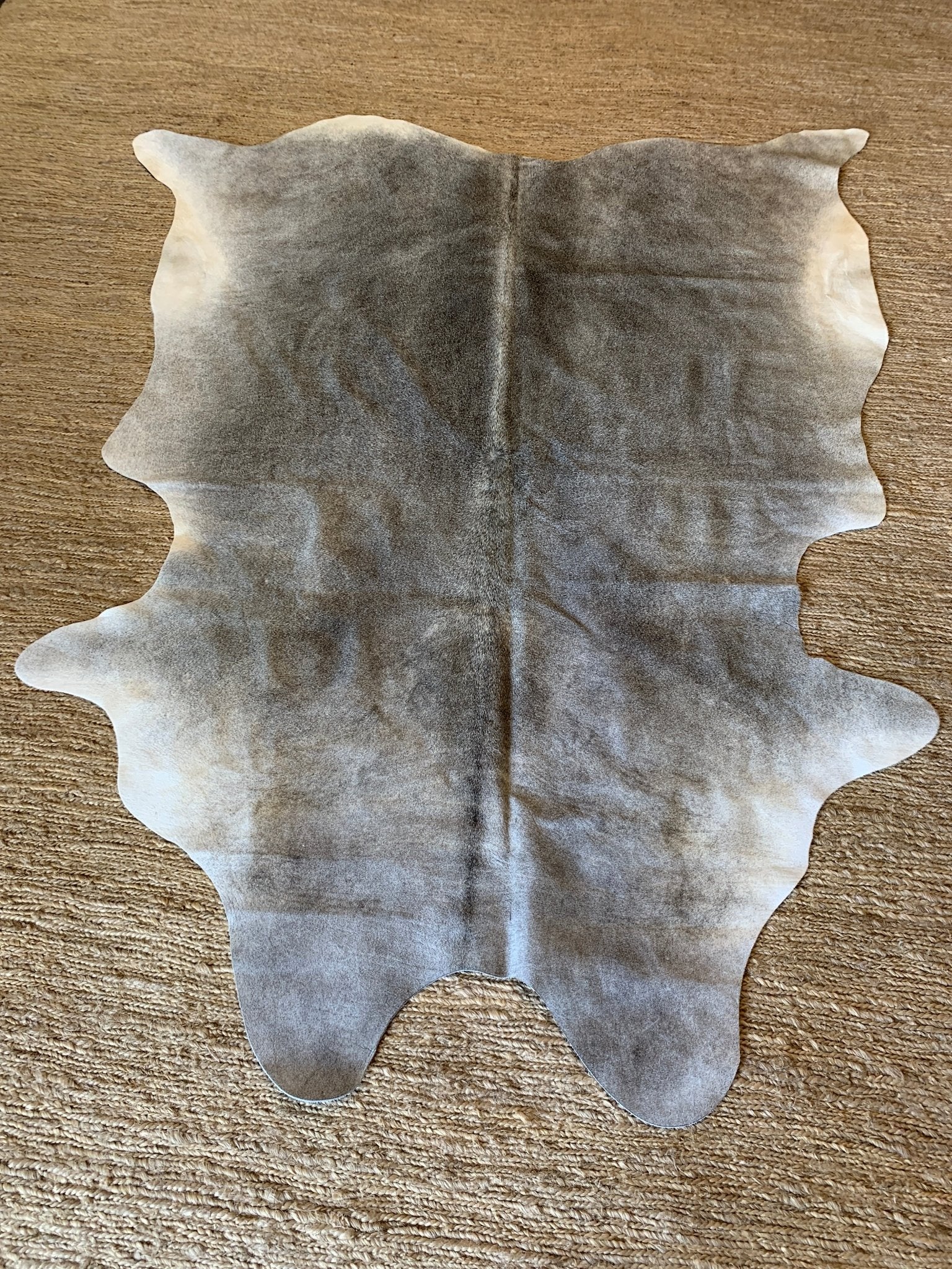 Gris Grey Cowhide Rug | Banana Manor Rug Company