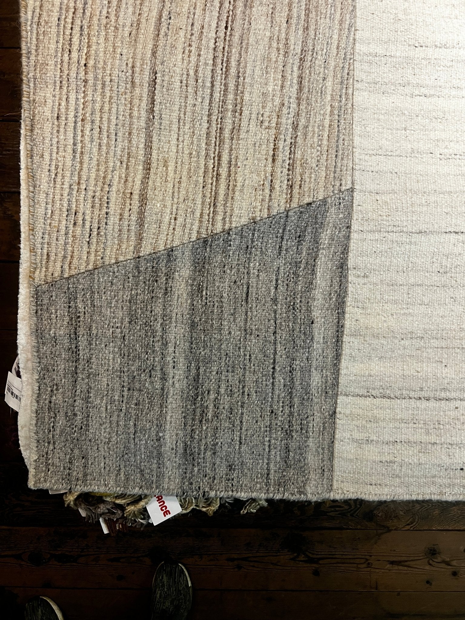 Gris-Gris 5.3x7.6 Handwoven Natural Patch | Banana Manor Rug Factory Outlet