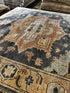 Guiliana 8x10 Blue & Tan Heriz | Banana Manor Rug Factory Outlet