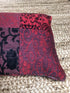 Gypsy Rose Red and Purple Pillow | Banana Manor Rug Company