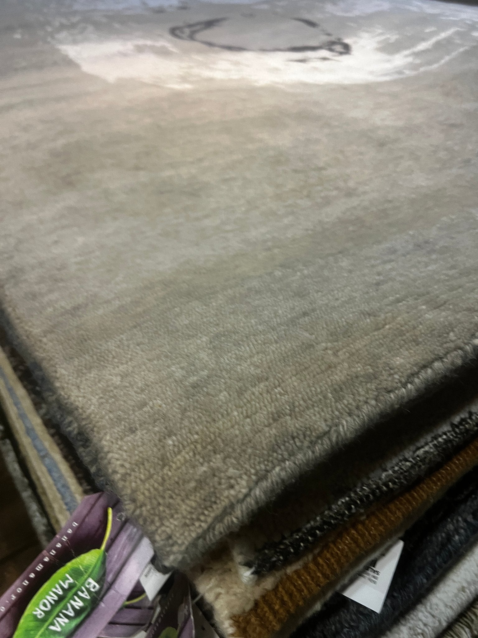 Hagan 5.9x7.9 Tan and Grey Hand-Knotted Tibetan Rug | Banana Manor Rug Factory Outlet