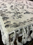 Hanna 4.3x6 Ivory & Grey High Low Hand Knotted | Banana Manor Rug Factory Outlet