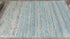 Happy Sky 6x9 Handwoven Light Blue and Cream Sari Silk Rug | Banana Manor Rug Company