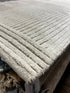 Harry 3x12 Hand-Knotted Ivory & Grey Cut Pile Runner | Banana Manor Rug Factory Outlet