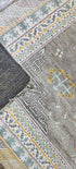 Helen Funai 9x12 Hand-Knotted Grey & Tan Oriental | Banana Manor Rug Factory Outlet