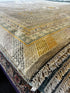 Helen Funai 9x12 Hand-Knotted Grey & Tan Oriental | Banana Manor Rug Factory Outlet