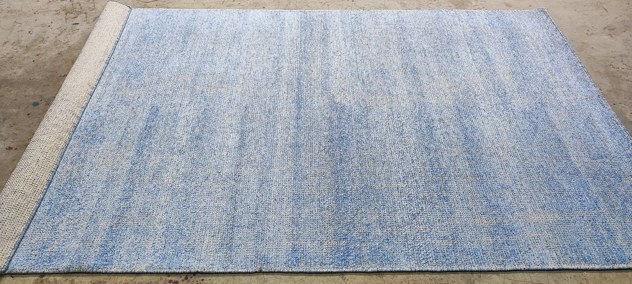 Henriette Kockum Blue Hand-Knotted Rug 5x8 | Banana Manor Rug Company