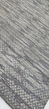 Henry 8x10 Hand-Knotted Grey High Low | Banana Manor Rug Factory Outlet