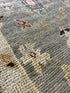 Hilary Hahn 2.6x14.6 Hand-Knotted Grey & Silver Turkish Oushak | Banana Manor Rug Factory Outlet