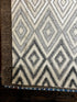 Horma 5.3x7.6 Ivory and Geometrical Handwoven Durrie Rug | Banana Manor Rug Factory Outlet