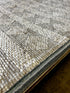 Hugo Baker 10x14 Handwoven Wool Durrie Beige Jacquard | Banana Manor Rug Factory Outlet