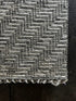 Hugo Weaving Hand-Knotted Modern Rug Natural Grey High-Low 9x12 | Banana Manor Rug Company