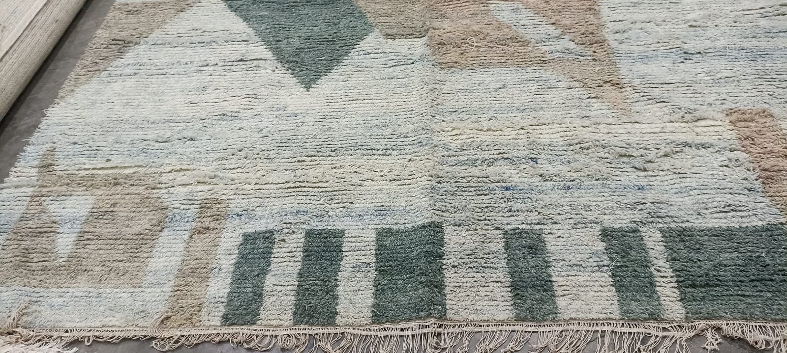 Ian 9x12 Hand-Knotted Natural Cut Pile | Banana Manor Rug Factory Outlet