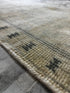 Ida Haendel 2.6x7.9 Hand-Knotted Beige & Silver Turkish Oushak | Banana Manor Rug Factory Outlet