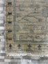 Ida Haendel 2.6x7.9 Hand-Knotted Beige & Silver Turkish Oushak | Banana Manor Rug Factory Outlet