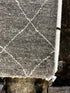 Ignatious 6x9.3 Grey and White Hand-Knotted Rug | Banana Manor Rug Factory Outlet