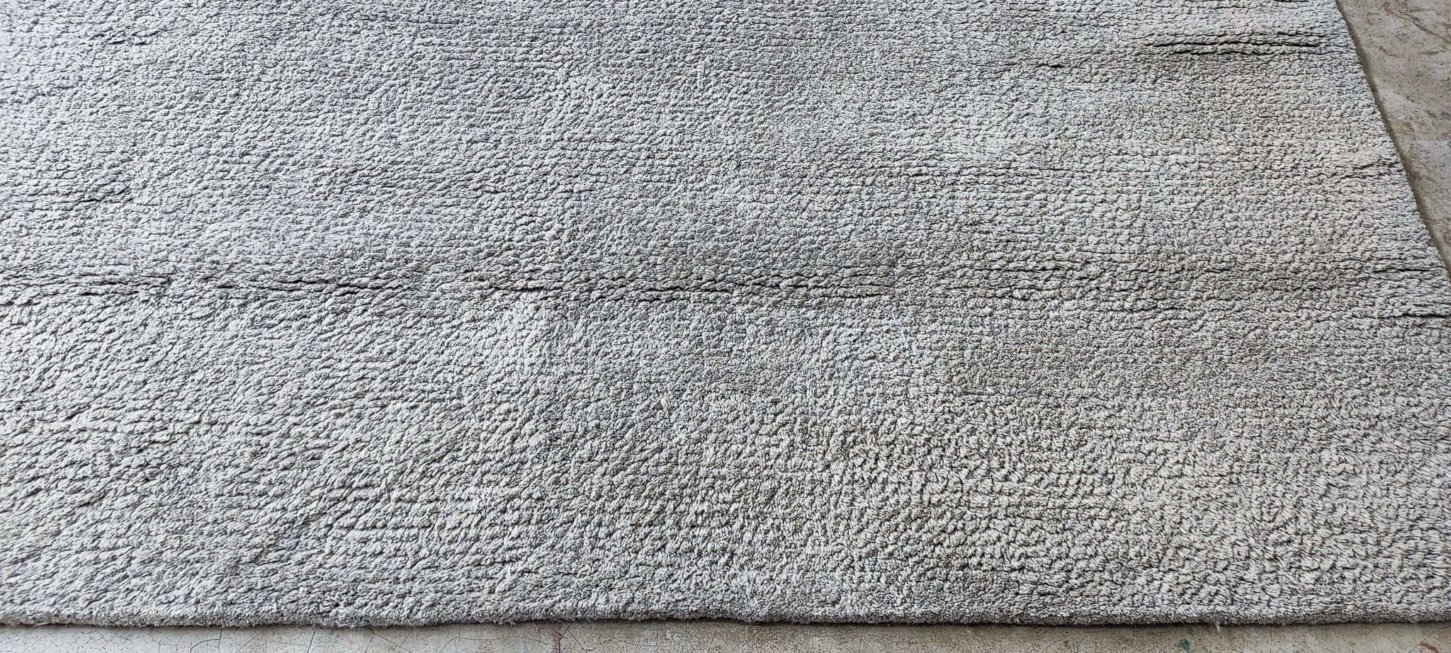 Isabel Sarli 6.9x10 Hand-Knotted Bended Grey | Banana Manor Rug Factory Outlet