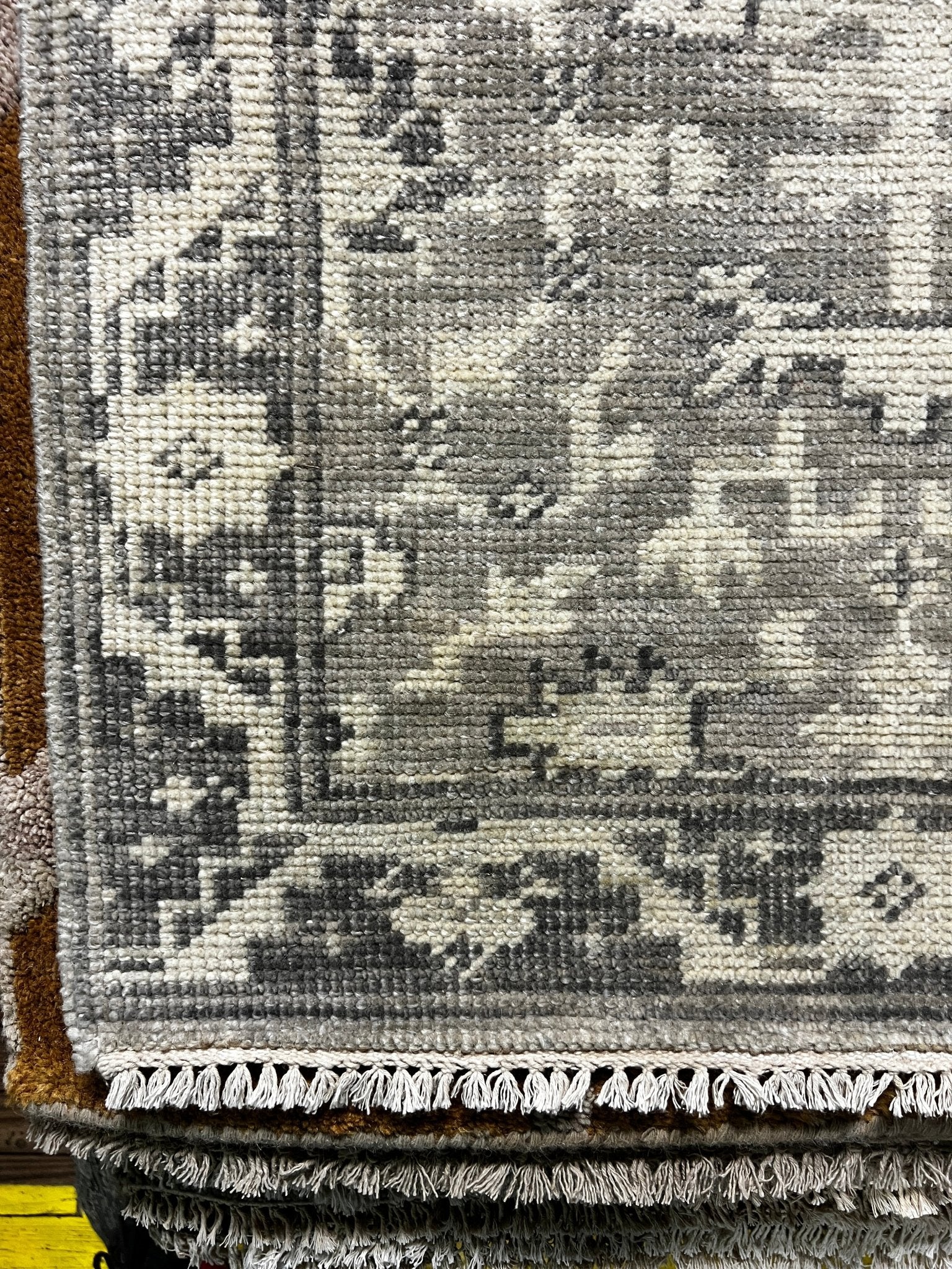 Iseppa 2.6x11.9 Silver & Grey Oushak Runner | Banana Manor Rug Factory Outlet