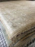 Ivy 10x14.3 Camel and Silver Hand-Knotted Oushak Rug | Banana Manor Rug Company