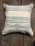 Jagger Beige and Blue Pillow | Banana Manor Rug Company