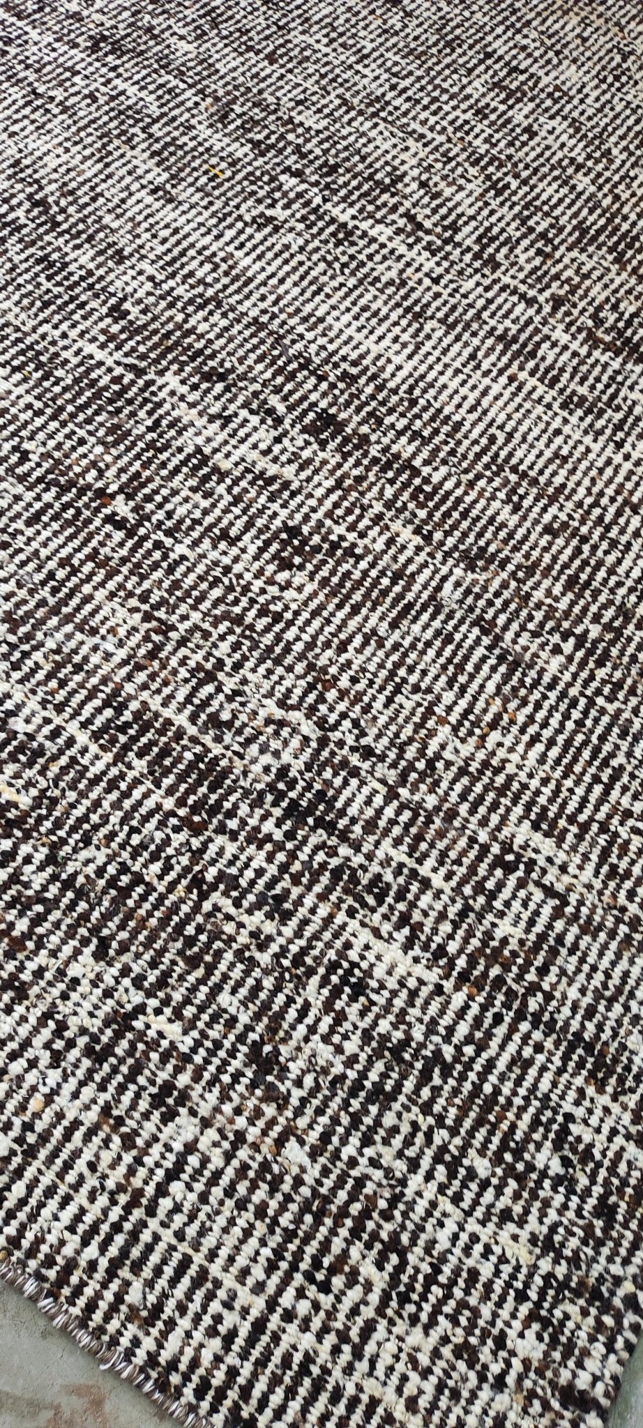 Jamie Laird 8x10 Handwoven Textured Wool Durrie | Banana Manor Rug Factory Outlet